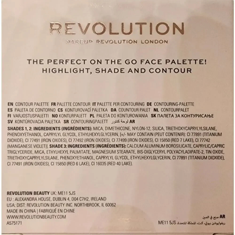 Revolution Contour Face Powder Contour Compact Deep